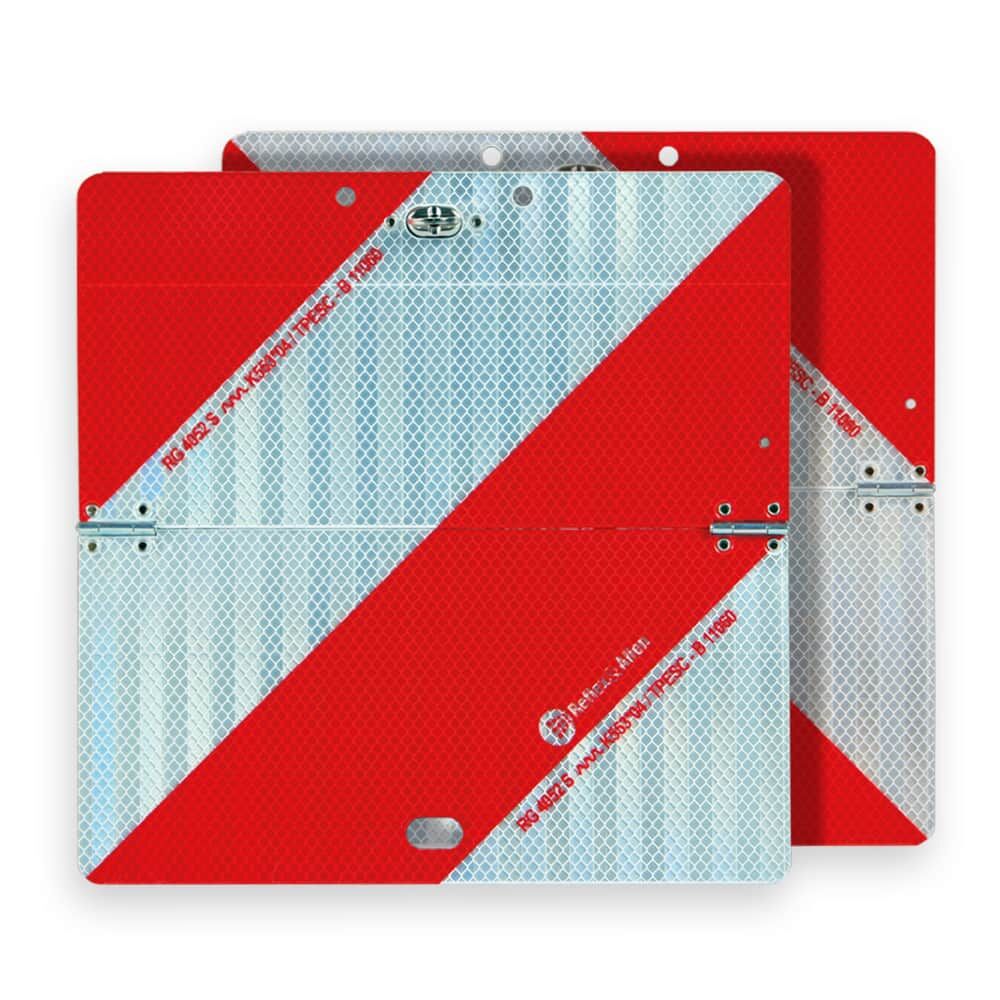 Kleine Parkwarntafel horizontal klappbar Stahlblech