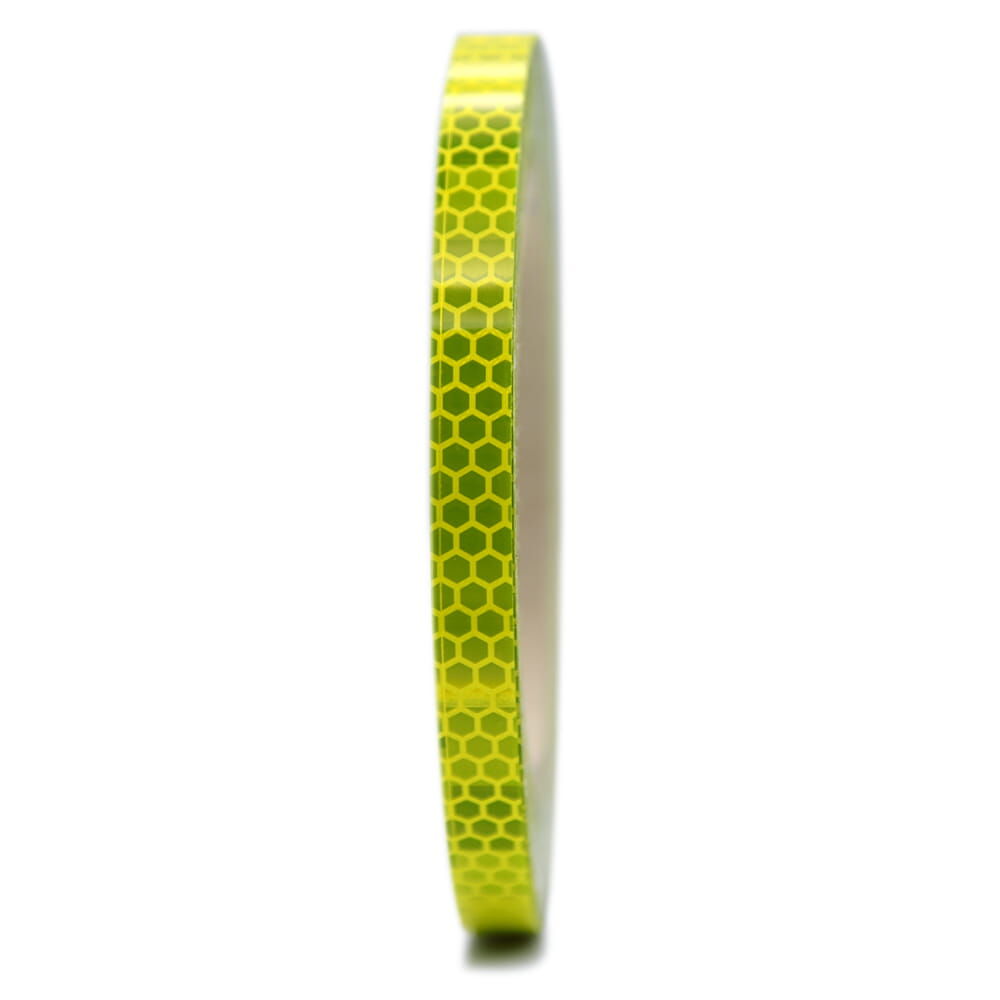 Avery Reflexband V-8000 fluor-lime, 10 mm Rolle, Frontansicht