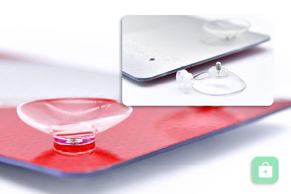 Detailansicht selbsthaftende Ausführung