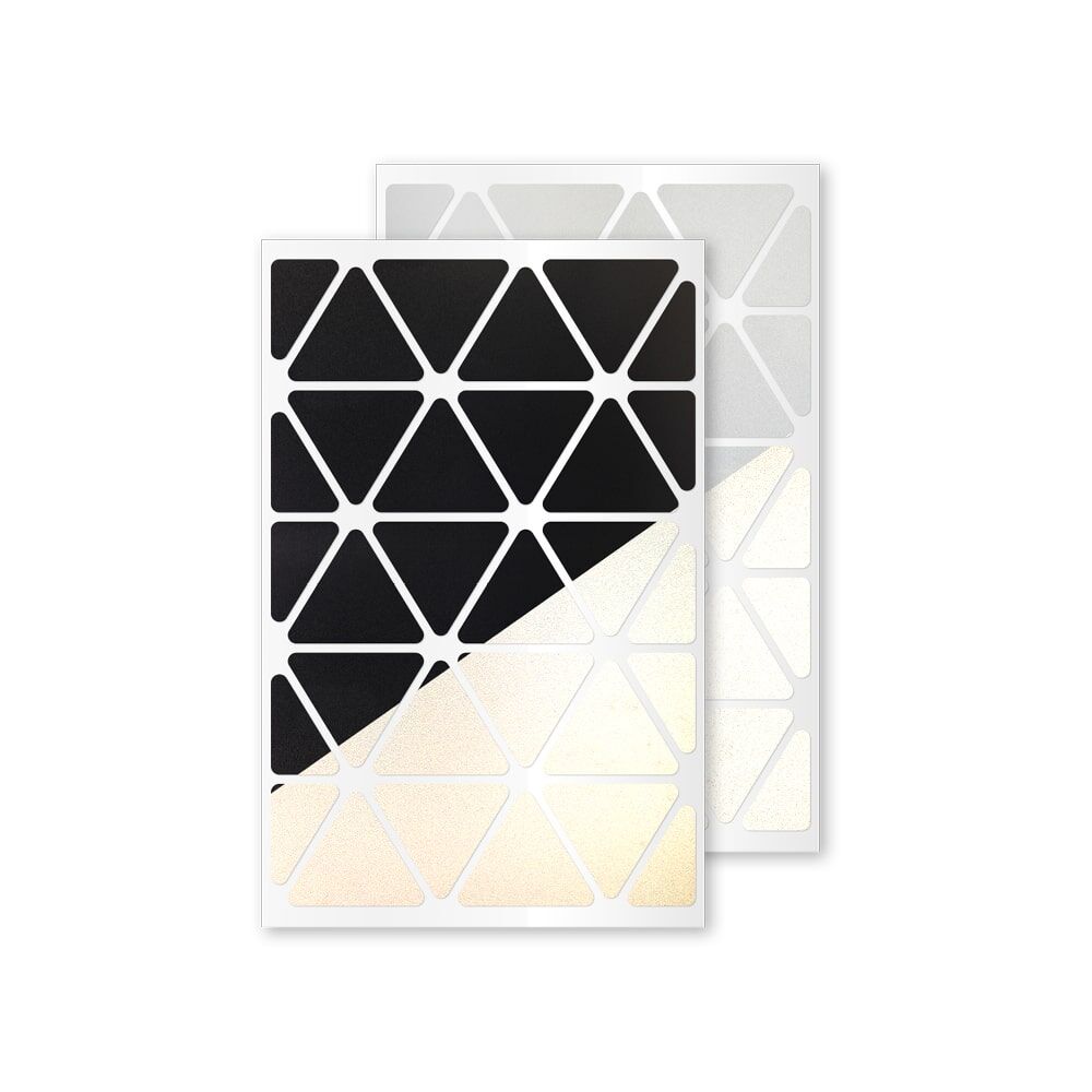 Reflexsticker Light Dreiecke