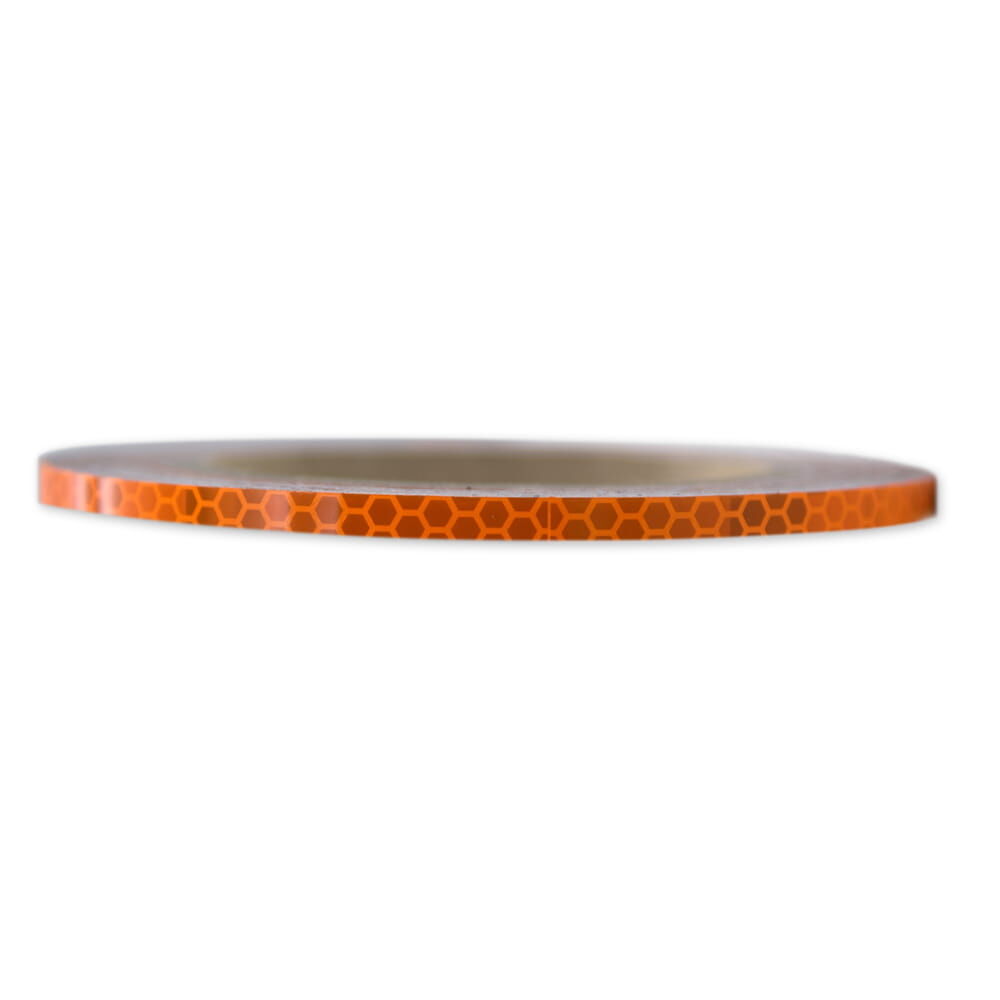 Avery Reflexband V-8000 fluor-orange, 5 mm Rolle, Frontansicht