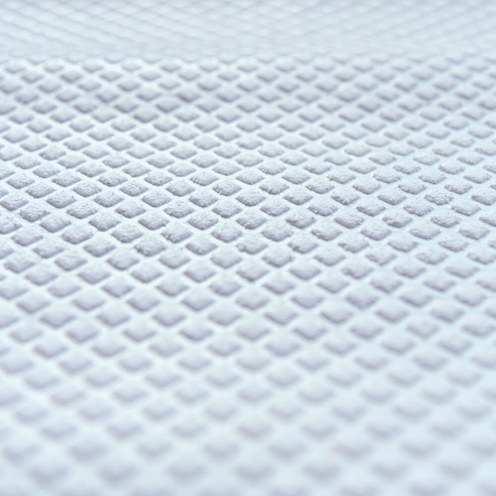 Detailansicht der genoppten 3M Stamark Oberfläche