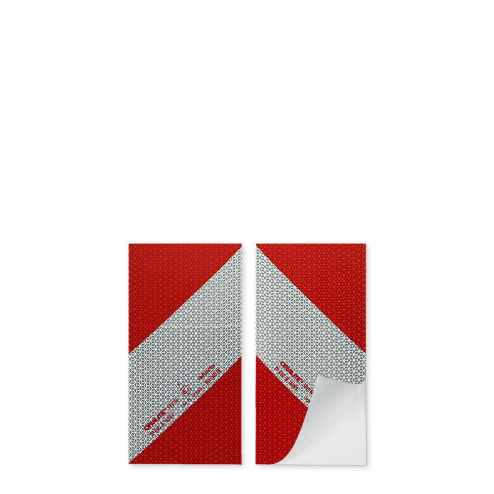 Reflecto Kfz Warnmarkierung Set 5921M 2x 141 x 282 mm