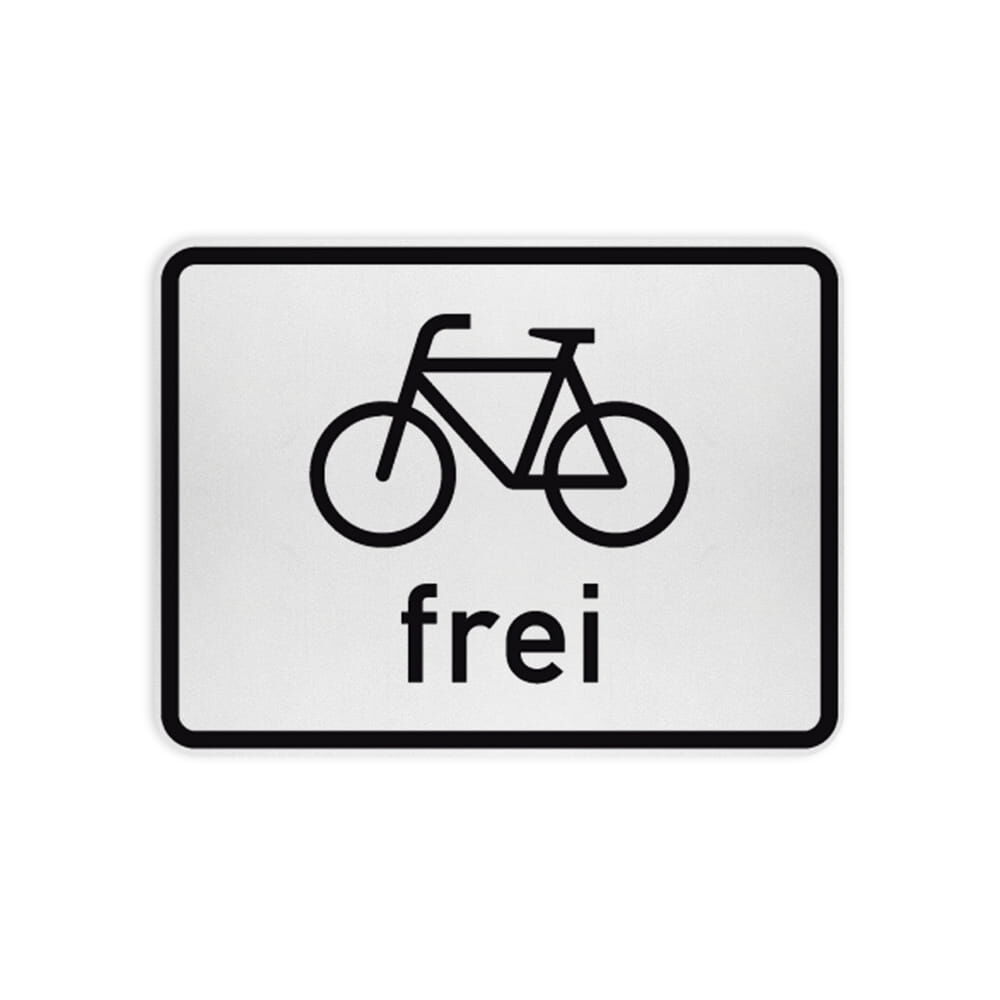 VZ 1022-10 Radverkehr frei VZ 1022-10 Radverkehr frei