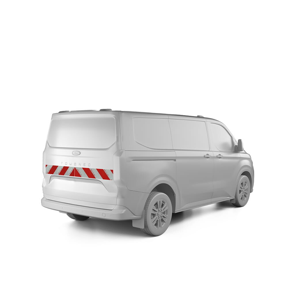 Ford Tounero Custom mit Heckwarnmarkierung, Baujahr 2023
