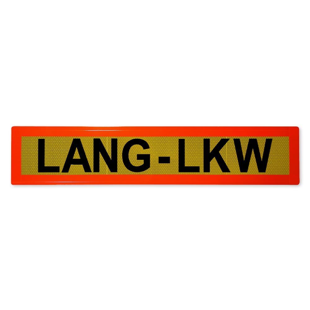 Lang LKW Schild für Megaliner