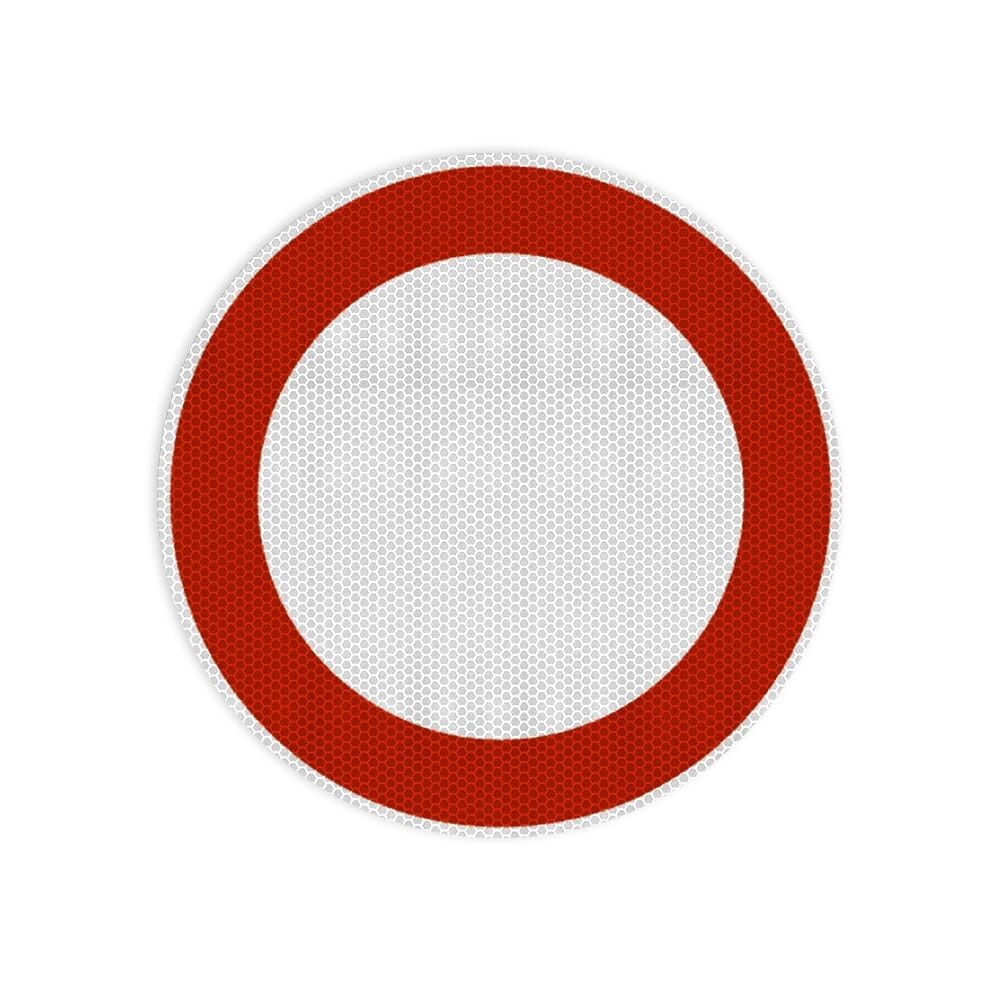 Verkehrszeichen 250 "erbot für Fahrzeuge alle Art". Flachform, RA2