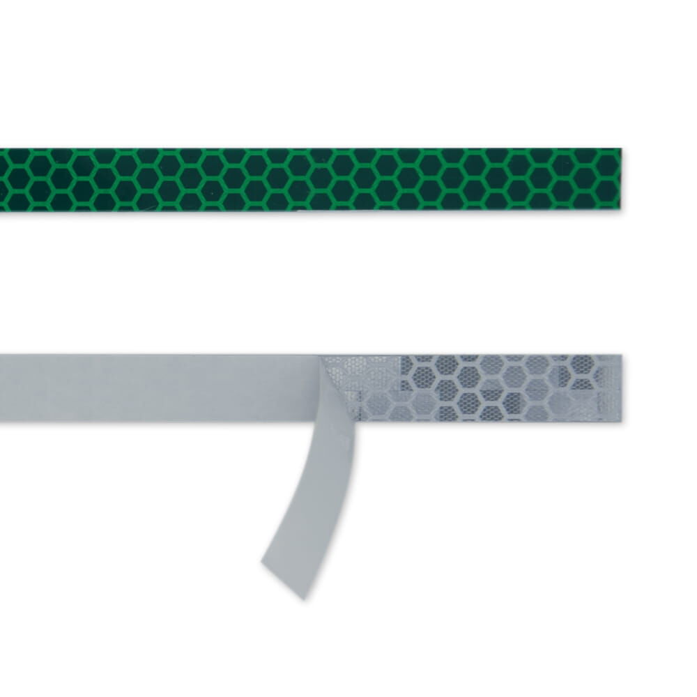 Avery Reflexband V-8000, 10 mm Streifen der Vorder- und Rückseite