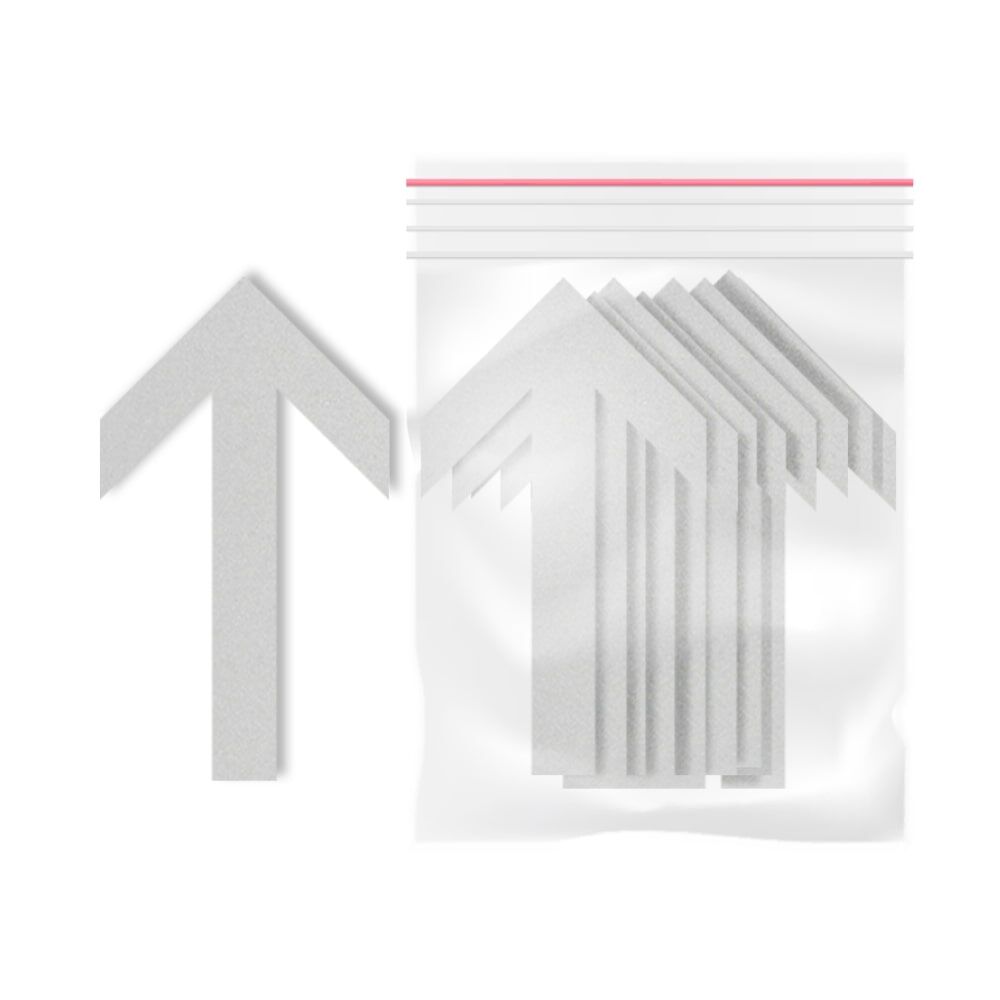 Selbstklebender Richtungspfeil, Set im Beutel, RA1