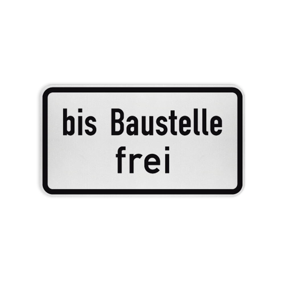 VZ 1028-31 bis Baustelle frei