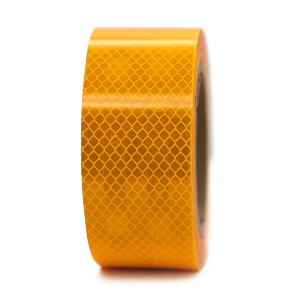 3M Reflexband 3430 gelb, 50 mm Rolle, Frontansicht