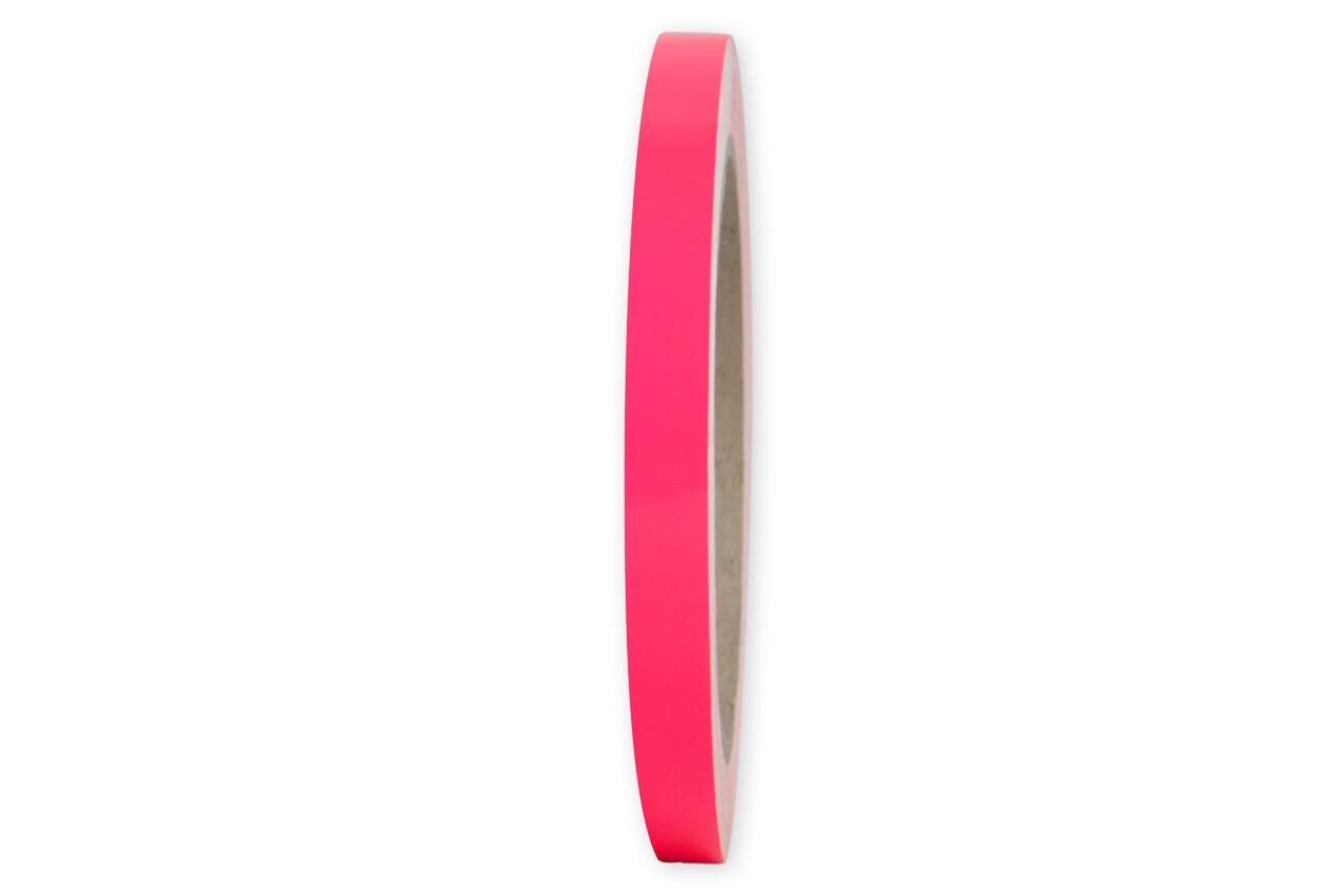 10 mm Fluorband-Rolle Orafol ORACAL 7510 pink, Seitenansicht