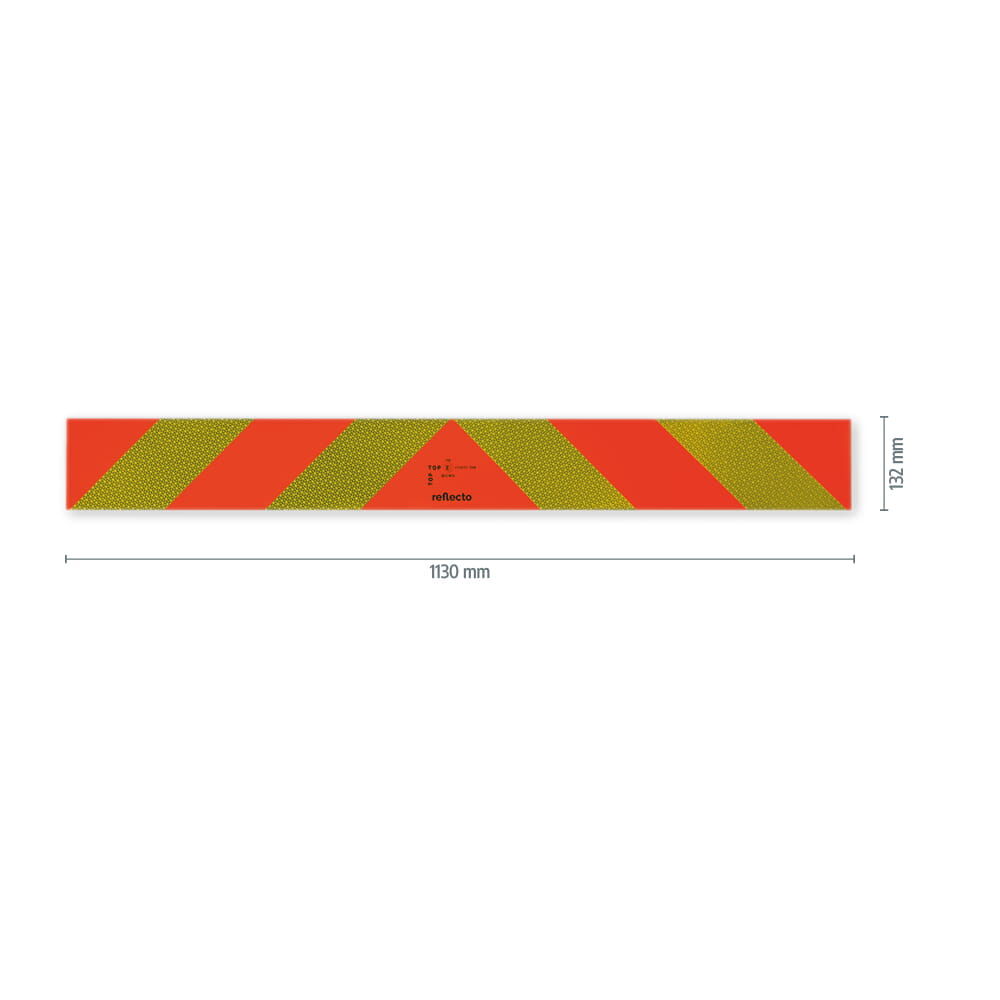Maßbild Vollmarkierung 1130 × 132 mm