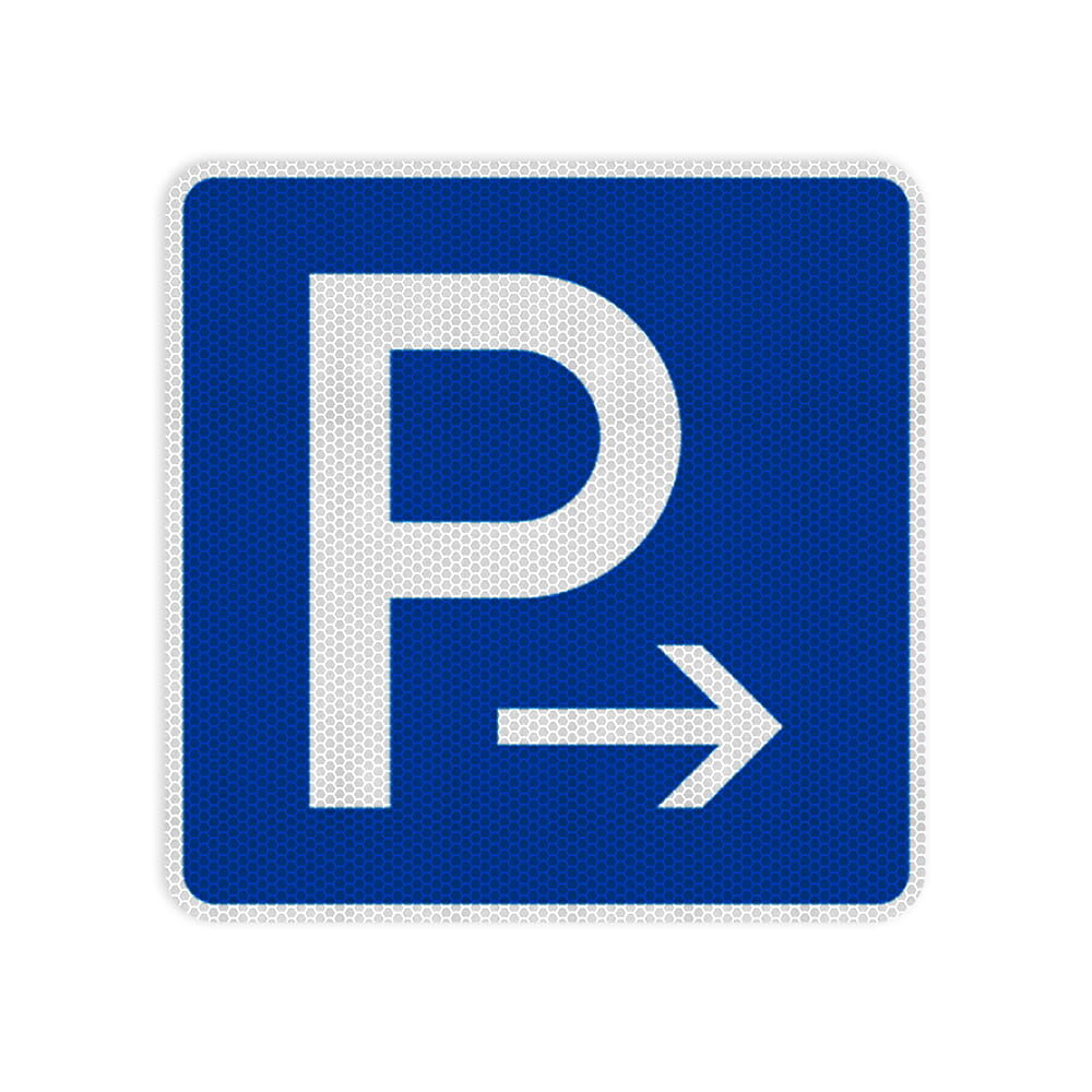 VZ 314-20 Parken Ende Aufstellung rechts oder Anfang Aufstellung links VZ 314-20 Parken Ende Aufstellung rechts oder Anfang Aufstellung links