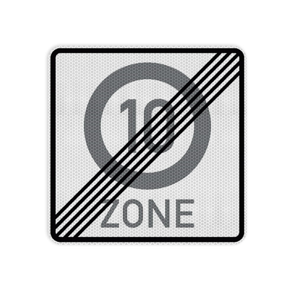 Ende einer Tempo 10-Zone Ende einer Tempo 10-Zone