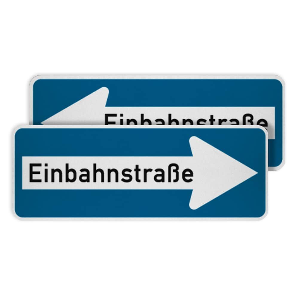 VZ 220-40 Einbahnstraße doppelseitig VZ 220-40 Einbahnstraße doppelseitig