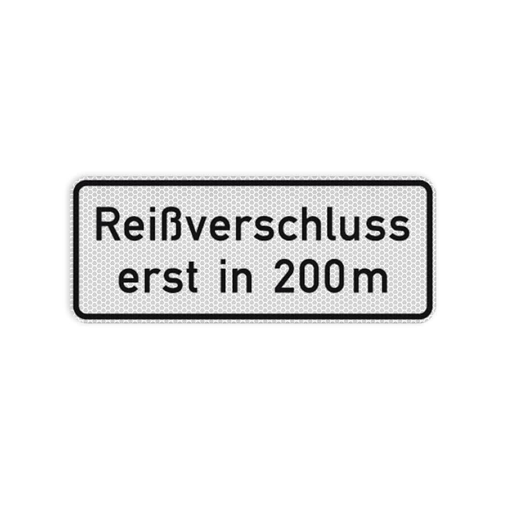 VZ 1005-30 Reißverschluss erst in … m VZ 1005-30 Reißverschluss erst in … m
