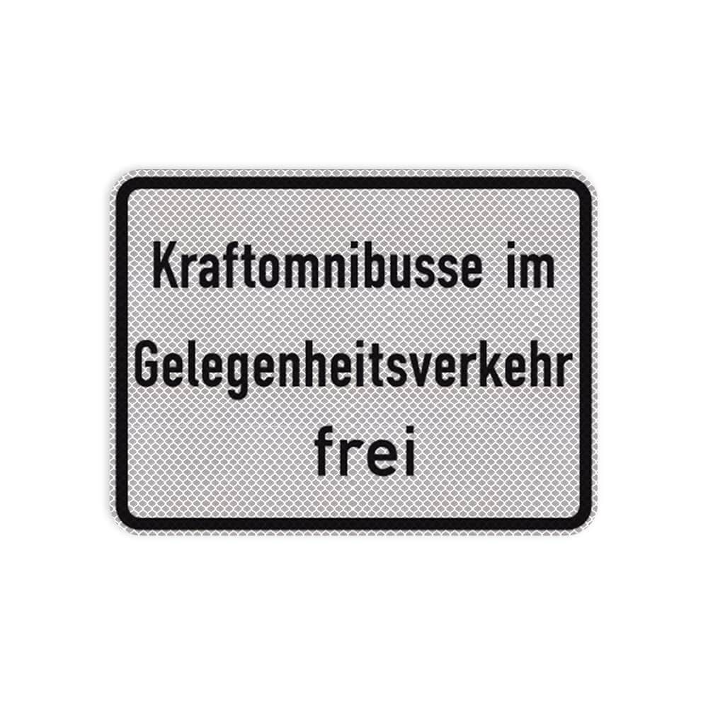 VZ 1026-31 Kraftomnibusse im Gelegenheitsverkehr frei
