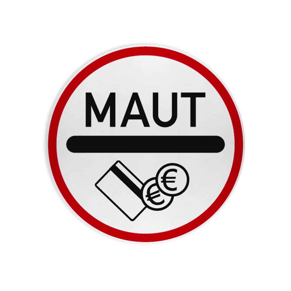 VZ 391 Mautpflichtige Strecke