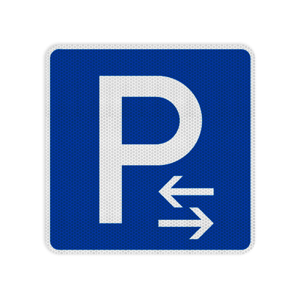VZ 314-30 Parken Mitte Aufstellung rechts oder links VZ 314-30 Parken Mitte Aufstellung rechts oder links