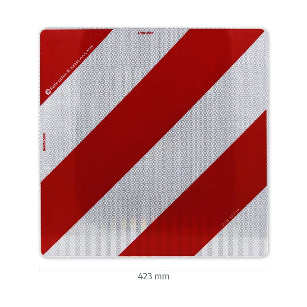 Parkwarntafel Maße: 423 × 423 mm (Breite/Höhe)