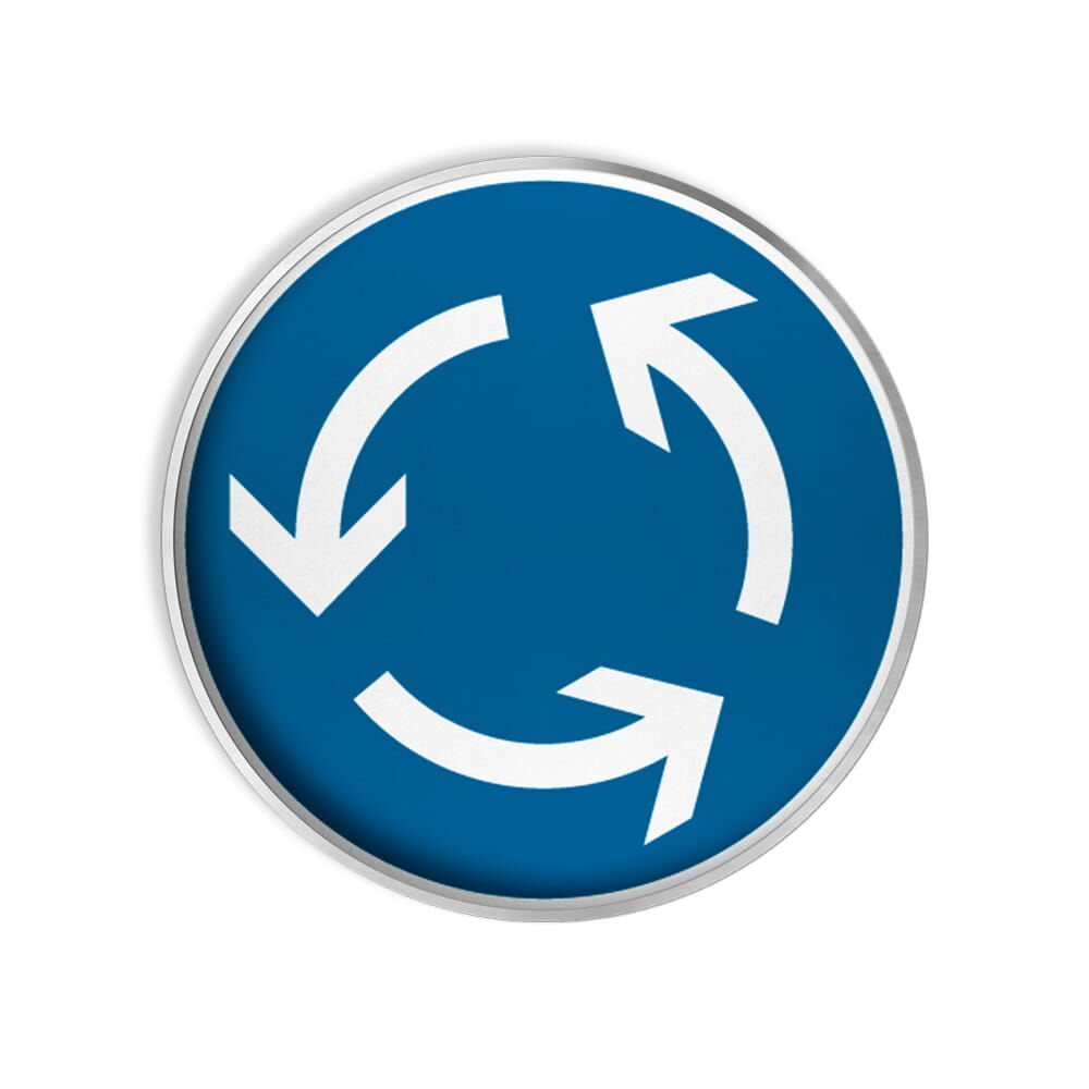 VZ 215 Kreisverkehr VZ 215 Kreisverkehr