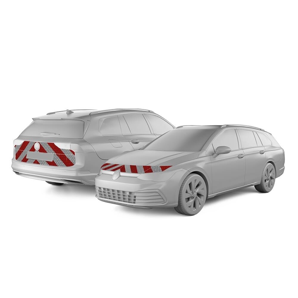 VW Golf VIII Variant Front- und Heckmarkierung ab 2020