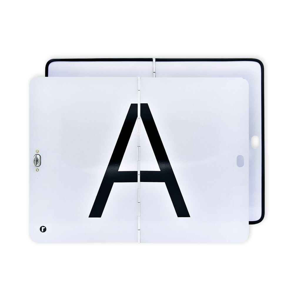 Reflecto A-Tafel Klavierscharnier, erhältlich mit oder ohne Kantenschutz