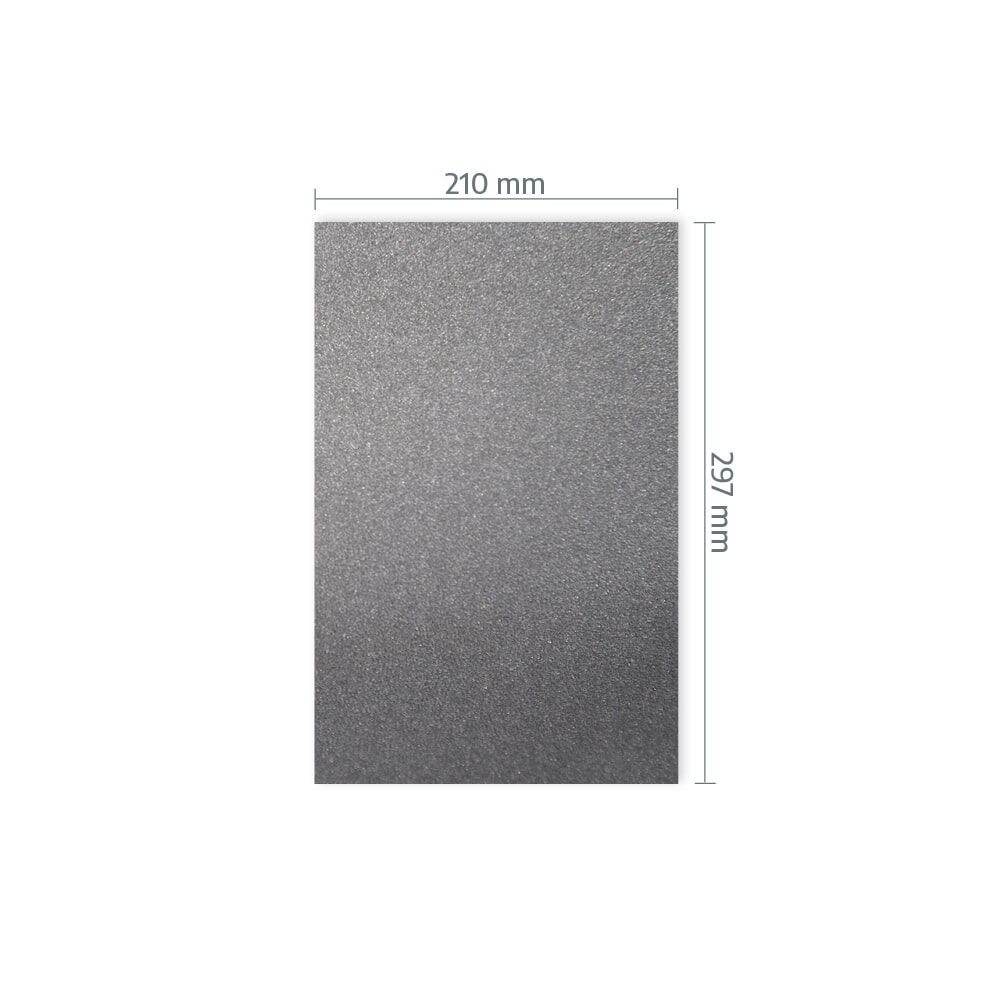 A4-Folie 3M 8725 mit Maßangabe 210 × 297 mm
