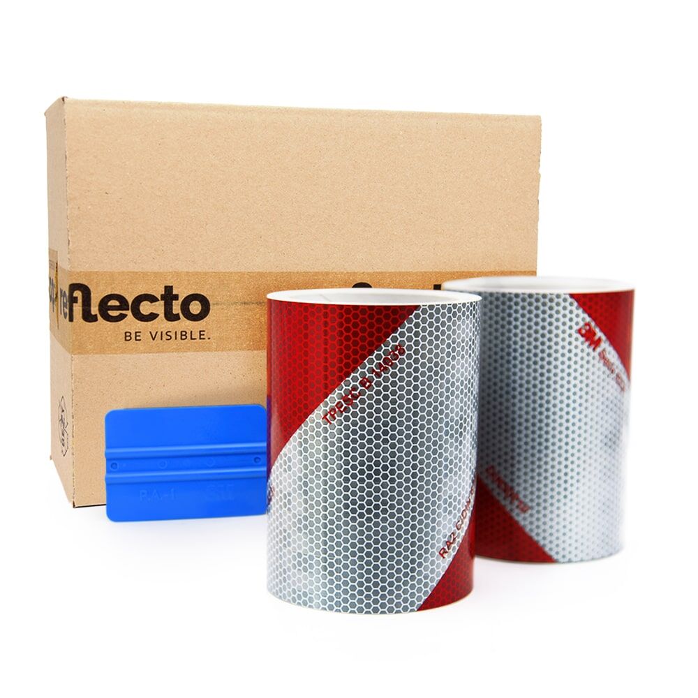 3M Kfz Warnmarkierung 823i Anwendungspaket 2x 9m x 141mm