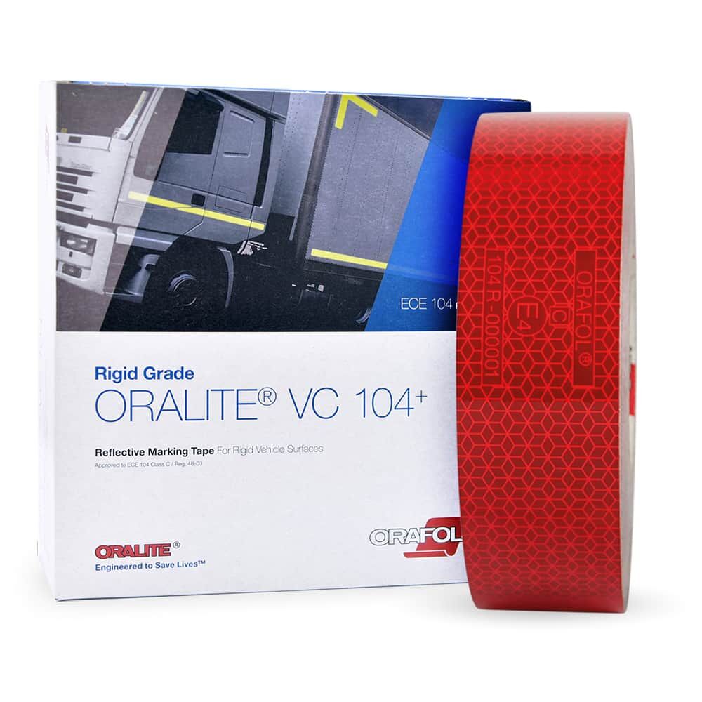 Orafol ORALITE Konturmarkierung VC 104+ RG rot 50 mm x 50 m