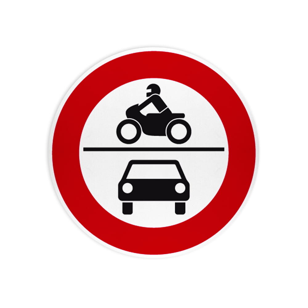 VZ 260 Verbot für Kraftfahrzeuge VZ 260 Verbot für Kraftfahrzeuge