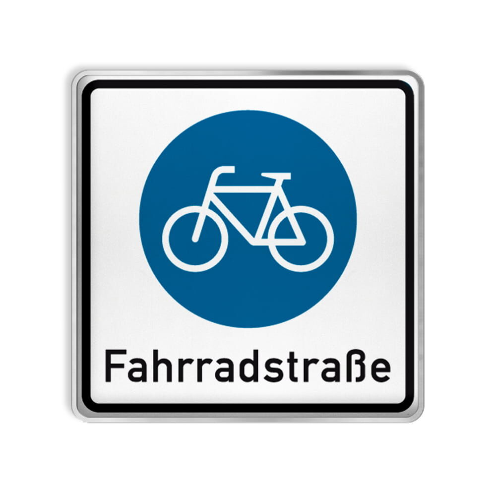 VZ 244.1 Beginn einer Fahrradstraße