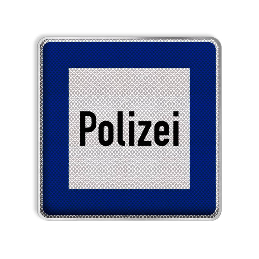 VZ 363 Polizei RA 3 600 x 600 mm Alform