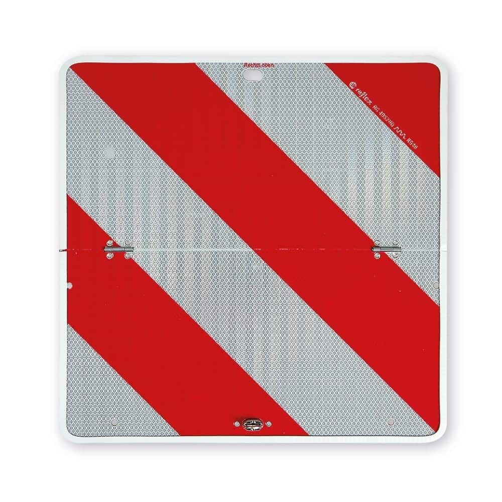 Parkwarntafel klappbar mit Kantenschutz Stahlblech