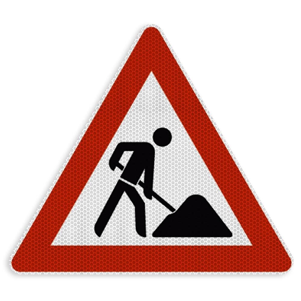 Sign Face VZ 123 Arbeitsstelle