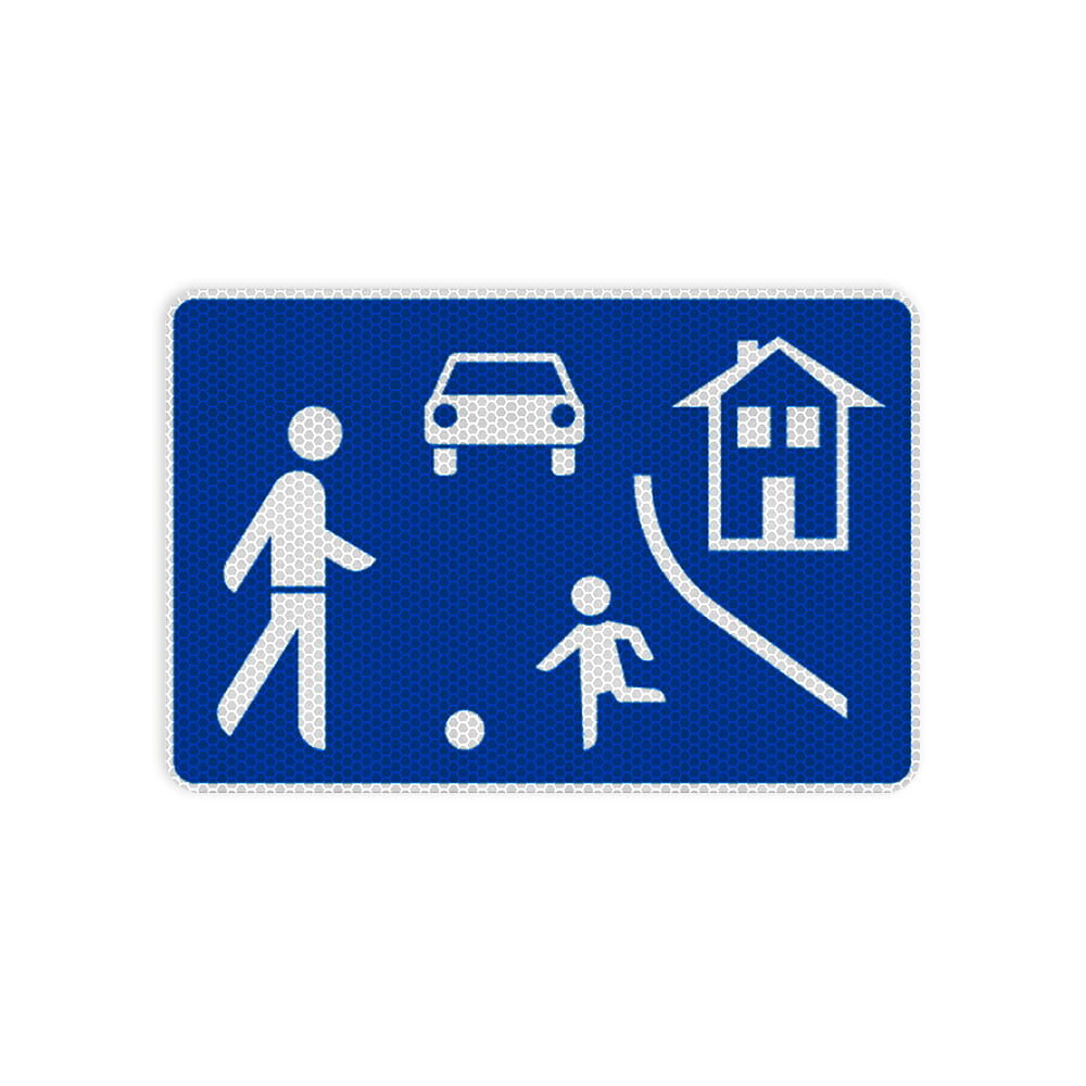 VZ 325.1 Beginn eines verkehrsberuhigten Bereichs VZ 325.1 Beginn eines verkehrsberuhigten Bereichs