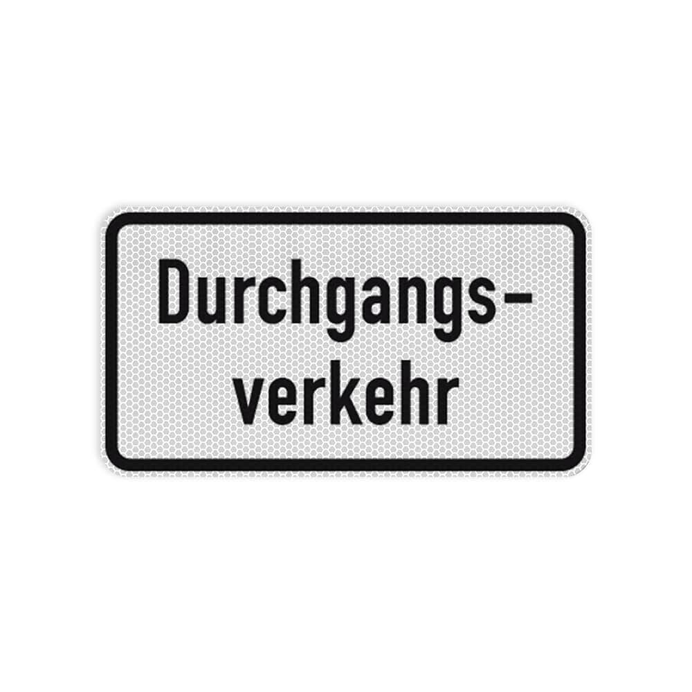 VZ 1053-36 Durchgangsverkehr VZ 1053-36 Durchgangsverkehr