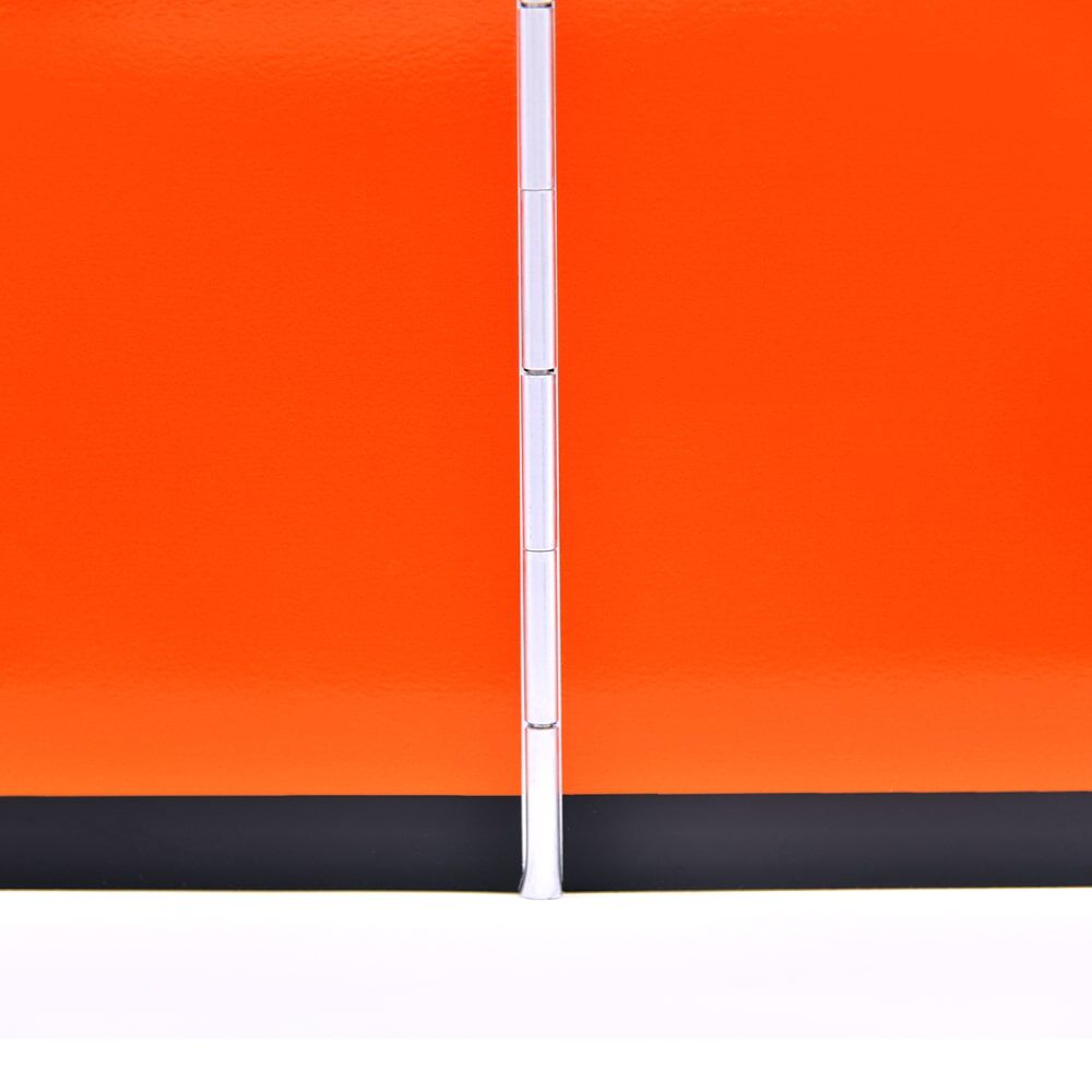 Hingeband-Detail ADR-Tafel ohne Kantenschutz