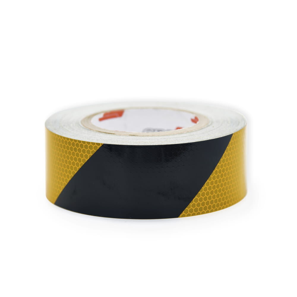 ORALITE 5831 Warnmarkierungsrolle 50 mm schwarz-gelb rechtsweisend