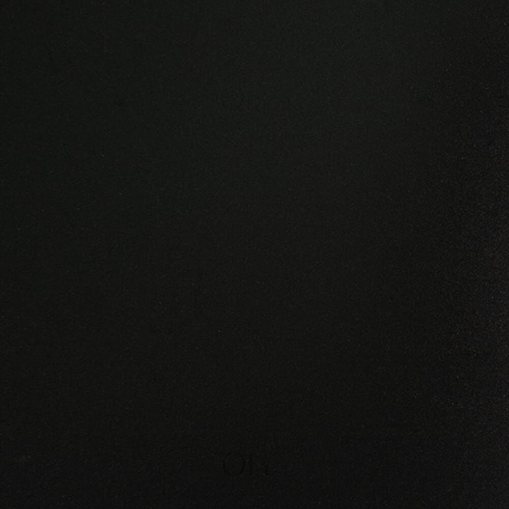 Nahaufnahme matte schwarze 5021-Folie für Schriften und Piktogramme