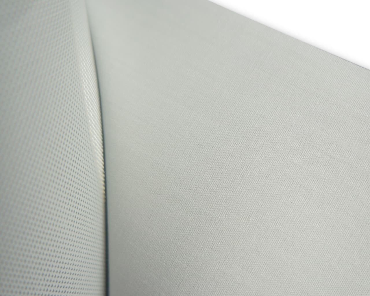 Detail Struktur des grauen Orafol ORALITE 5437M Reflexbanners