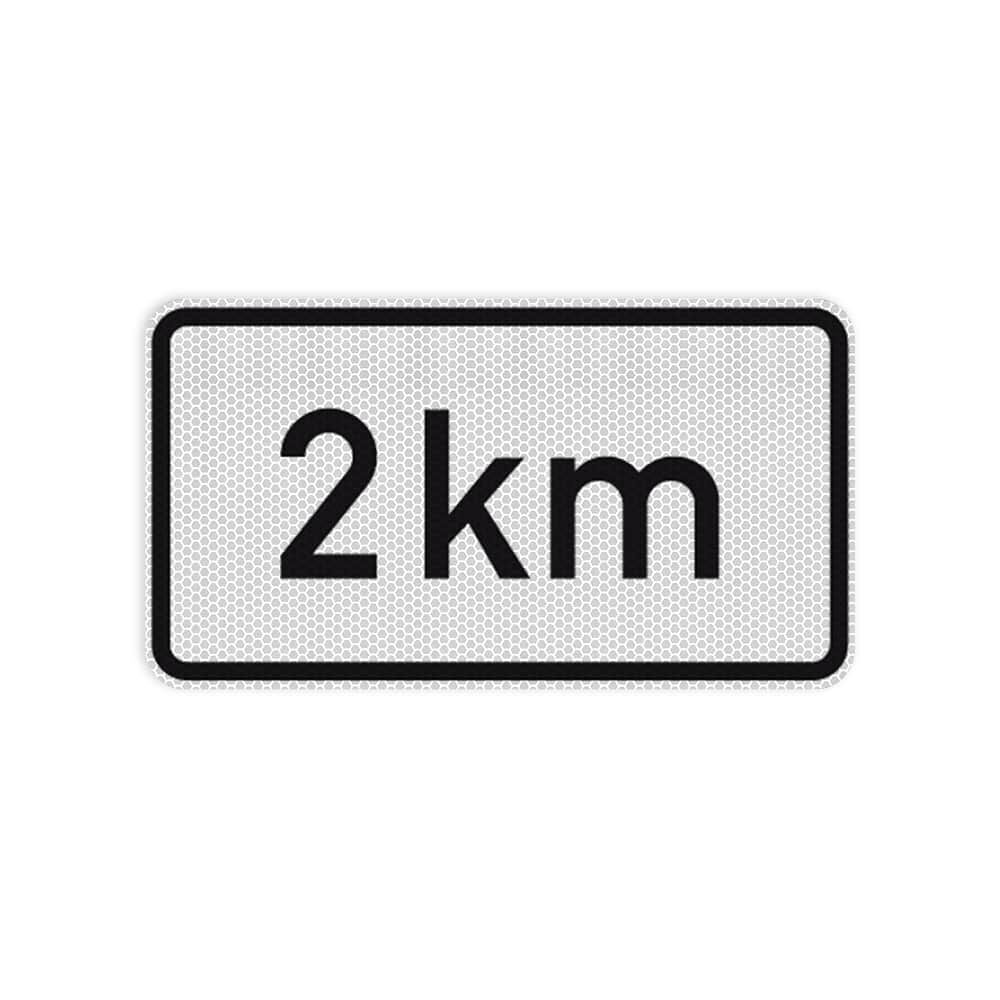 VZ 1004-31 Entfernungsangabe in ... km VZ 1004-31 Entfernungsangabe in ... km