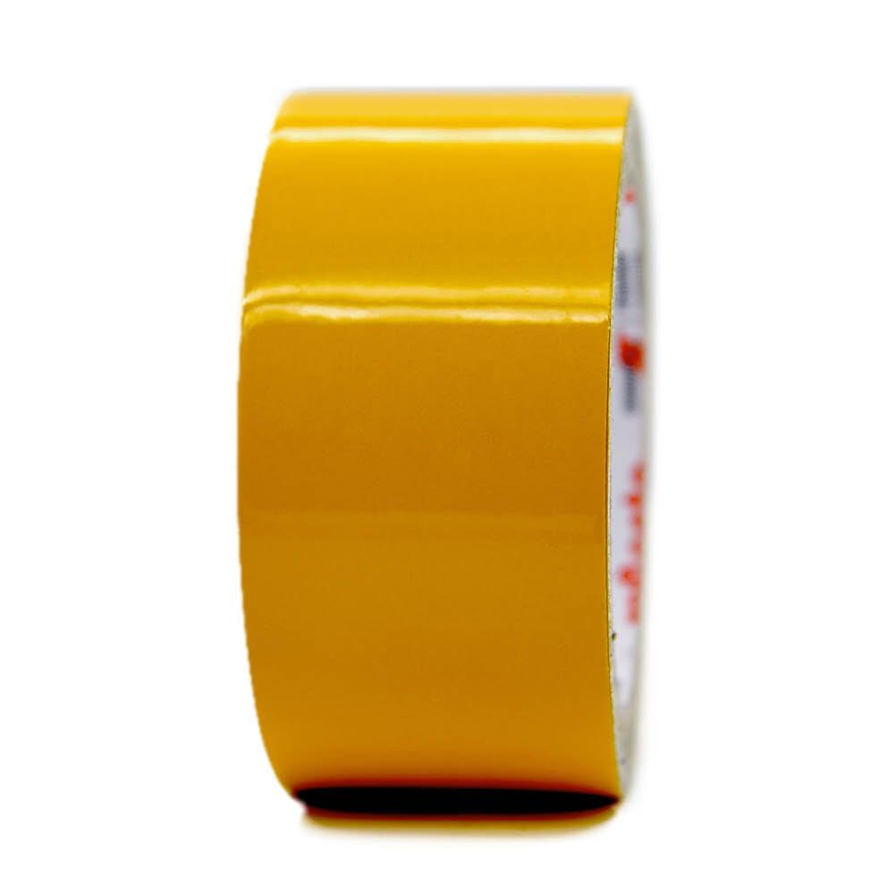 Orafol ORALITE Reflexband 5600E gelb, 50 mm Rolle, Frontansicht