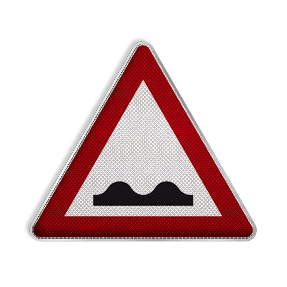 VZ 112 Unebene Fahrbahn VZ 112 Unebene Fahrbahn