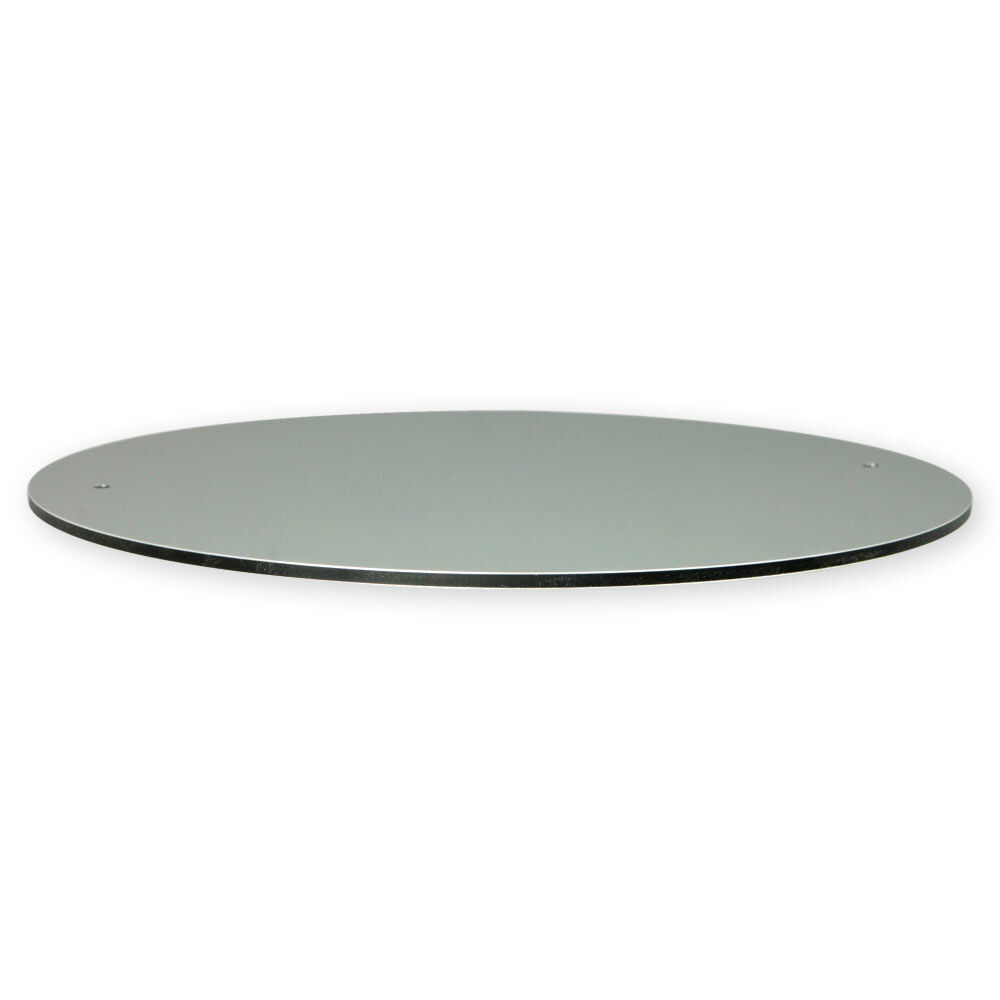 Untergrundplatte für Geschwindigkeitsschilder, liegend, Detail der Aluminiumverbundkante