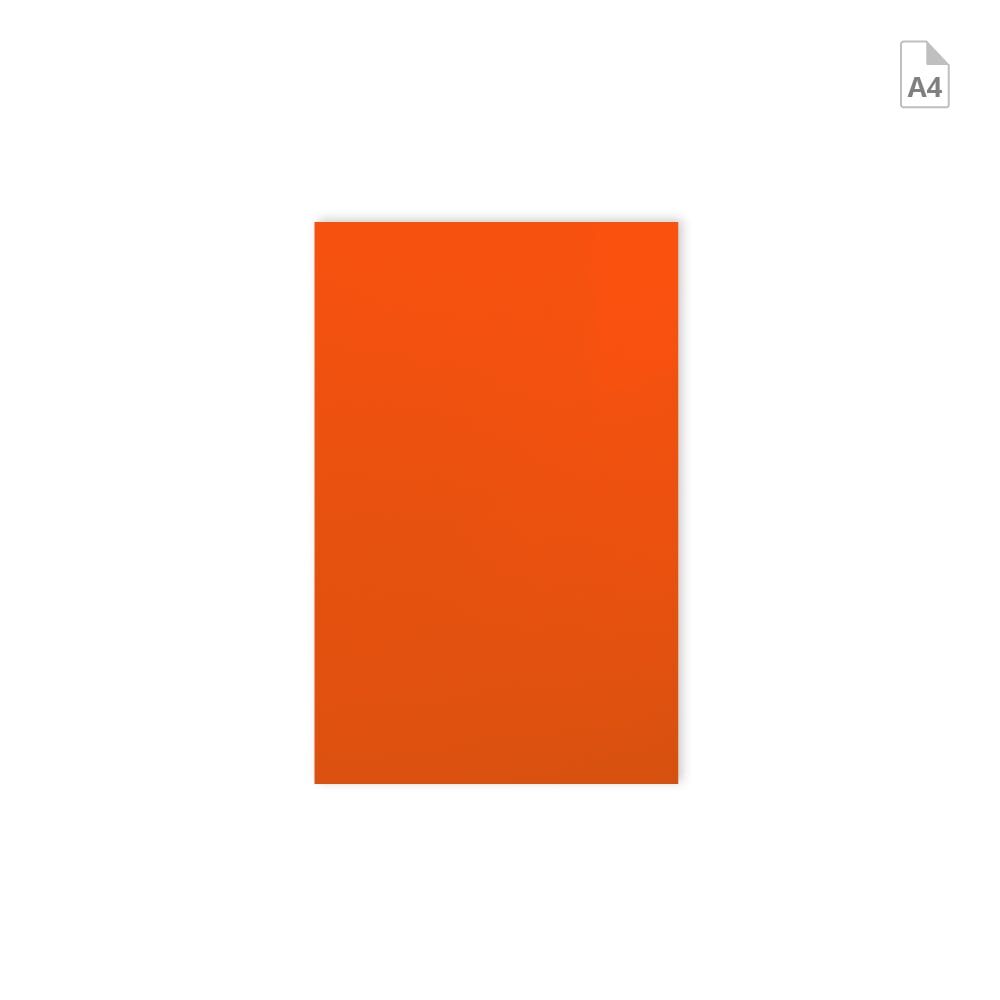 Zuschnitt Orafol ORALITE Reflexfolie 5710 DIN A4 orange