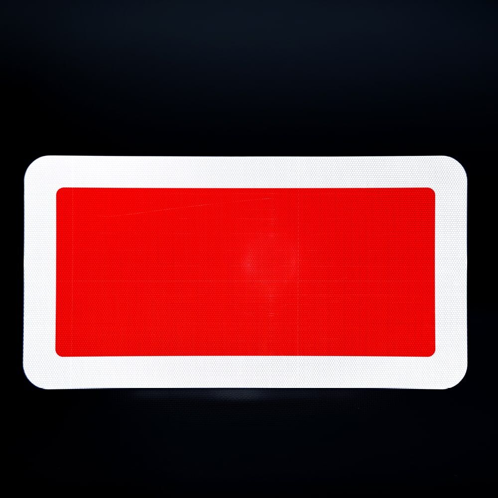 Sh 2 Tafel RA2 550 mm bei Dunkelheit, Reflexeffekt
