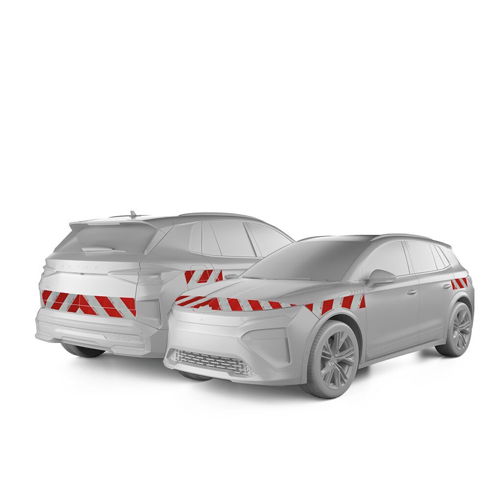 Skoda Elroq Warnmarkierung ab 01-2025 Komplettsatz