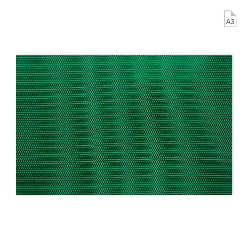 Zuschnitt Orafol ORALITE Reflexfolie 5810 DIN A3 grün